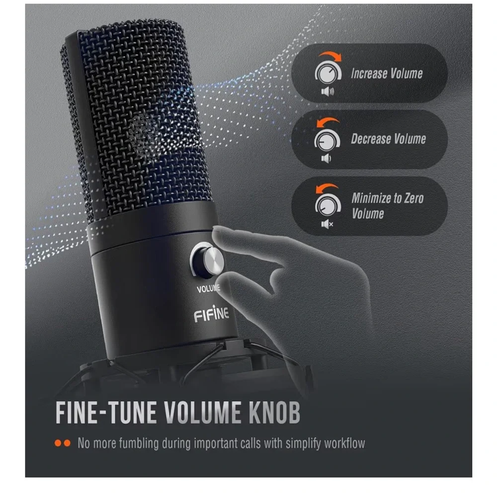 FiFine black usb